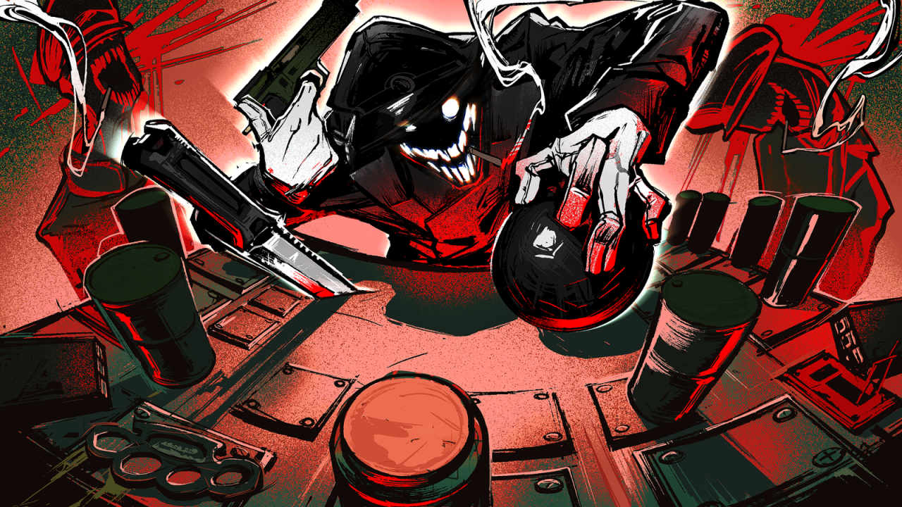 ex five nights at freddys developer reveals gun knife bomb a bluffing based horror party game Picture four feds seated around a table. Each of them selects a gun, a knife or a bomb. One of them isn't telling the truth, and just one will make it out alive.