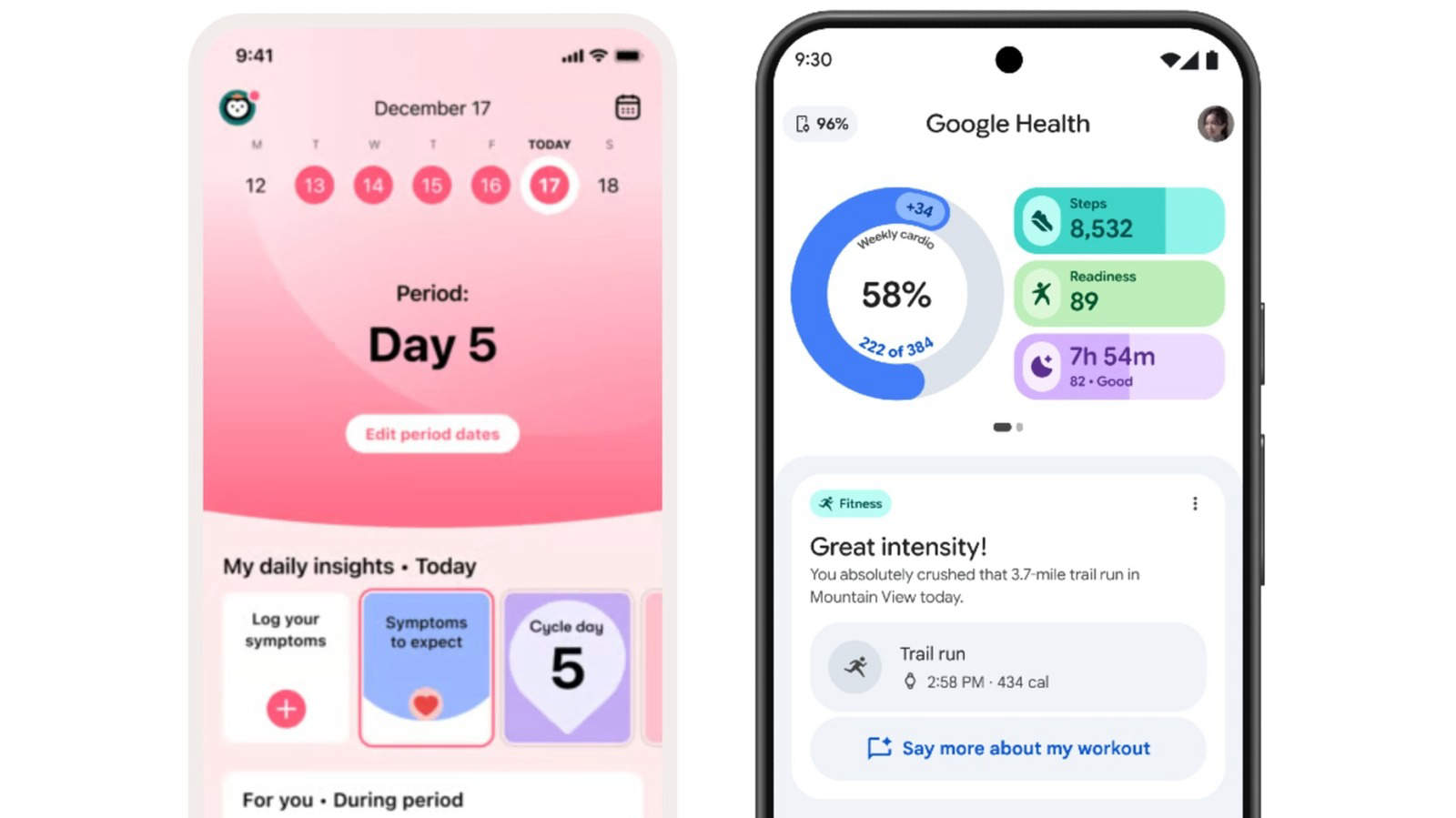 Flo Health and Google Partner on Cycle Data Syncing, With Wellness Hardware Promised Down the Line 25 flo health and google partner on cycle data syncing with wellness hardware promised down the line Google is aiming to put your menstrual cycle data alongside your sleep and activity stats in one place. Beginning early next year, people who use Flo Health will be able to sync their cycle data with the Google Health app. It's the first tangible outcome of a new partnership between the two companies.