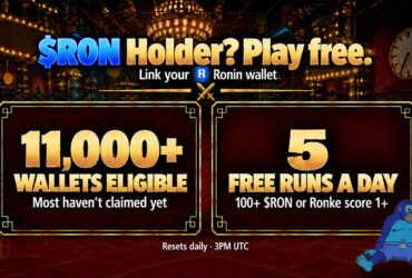 free ronke dungeon in loot survivor is open to more than 11000 ronin wallets In Brief: