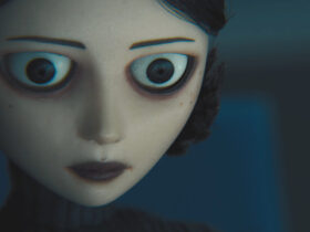 hideo kojima voices a cranky teacher in my chemical romances surprise animated short Astrid walks back into her room, looks at her missed calls and plays the third voicemail. Her teacher is on the line, irritated about her homework, and he's voiced by Hideo Kojima.