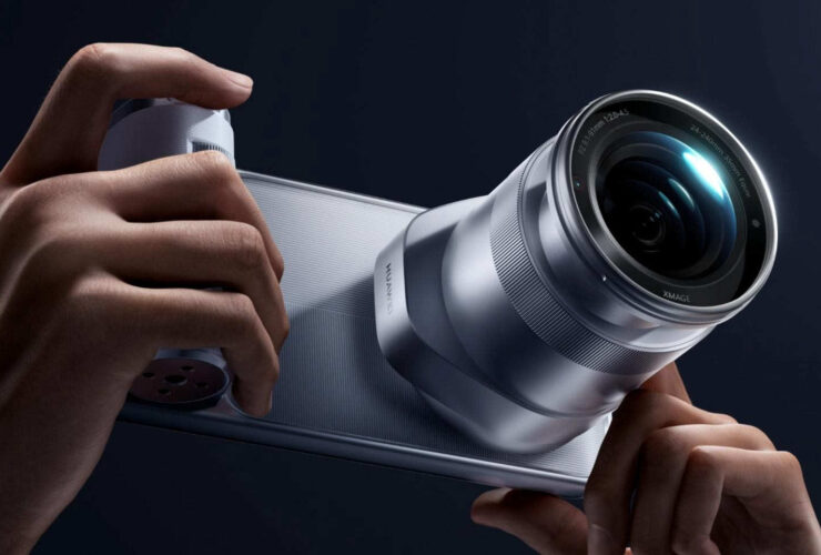 huaweis ruiying z10 is a full camera that clips onto the mate 90 pro max The image sensor in Huawei's latest phone accessory is bigger than any sensor in the phone it attaches to. That alone sums up the Ruiying Z10, a 24-240mm zoom lens for the Mate 90 Pro Max that carries a sensor of its own.