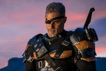 joe manganiello reflects on losing deathstroke when ben afflecks batman film was cancelled In Joe Manganiello's office sits a Deathstroke helmet, and he looks at it every single day. The reason it means so much to him has less to do with comic book films than with his time in a hospital bed.