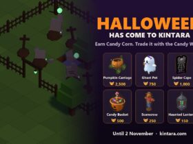 kintaras halloween event lets players trade candy corn for a pumpkin carriage mount In Brief: