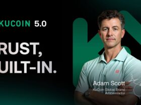 kucoin 5 0 arrives as exchange kicks off trust built in campaign with adam scott KuCoin has rolled out "Trust, Built-in.", a fresh global branding effort that lands at the same time as KuCoin 5.0, an across-the-board overhaul of the exchange. At the center of the campaign is a brand film starring Adam Scott, the platform's global brand ambassador, who is back after fronting the company's previous "Trust First. Trade Next." drive.