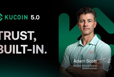 kucoin 5 0 arrives as exchange kicks off trust built in campaign with adam scott KuCoin has rolled out "Trust, Built-in.", a fresh global branding effort that lands at the same time as KuCoin 5.0, an across-the-board overhaul of the exchange. At the center of the campaign is a brand film starring Adam Scott, the platform's global brand ambassador, who is back after fronting the company's previous "Trust First. Trade Next." drive.