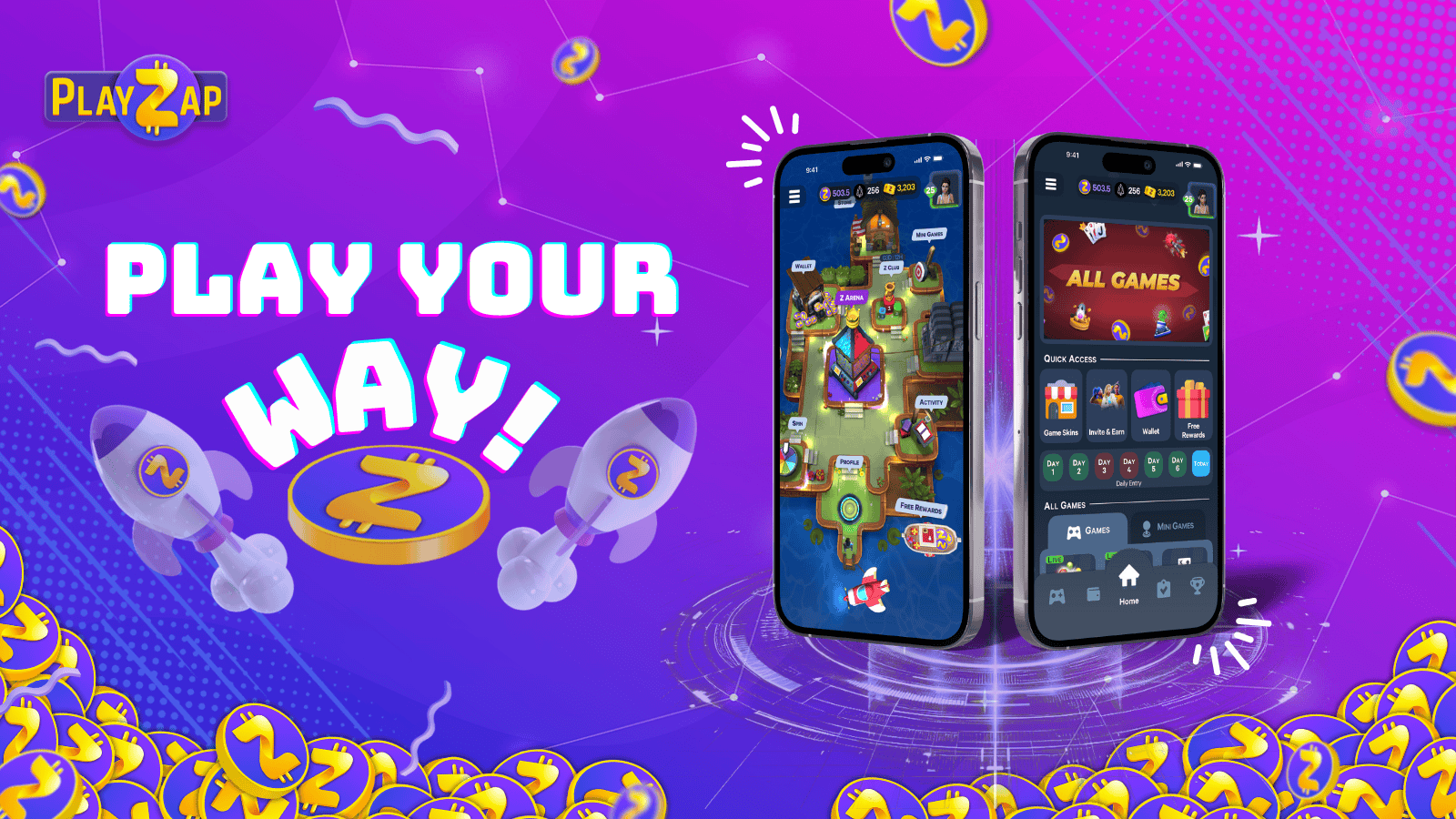 playzap teases rush party trailer as second game in five title youtube playables push In Brief: