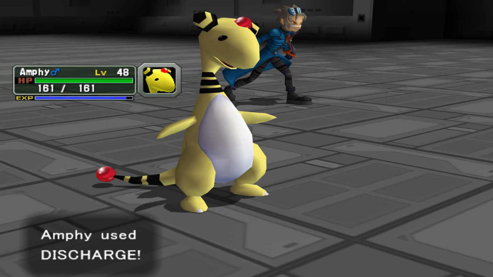 Pokémon Colosseum Is Confirmed for Nintendo Switch 2, but Fans Are Still Waiting for It 28 Wes and Amphy fighting in Pokemon Grand Colosseum.