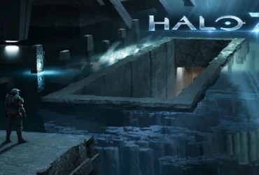 unseen halo 7 concept art reveals the 343 sequel that will never ship On the surface of Zeta Halo sits the shattered hull of the UNSC Infinity. The lore that accompanies the artwork explains that the vessel has begun blending into its surroundings, and its remains now serve as a refuge for the soldiers who made it out alive.