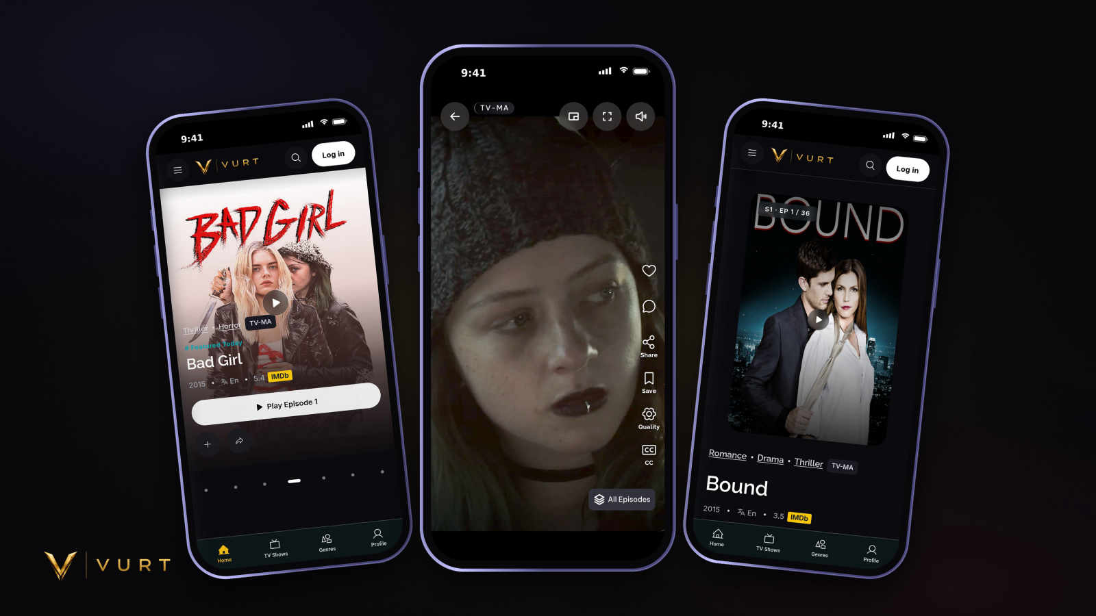 vurt takes vertical microdramas from phones to the living room tv Since launching in March, the startup Vurt has gone from 10,000 users to 675,000. Its next bet is that fans of its vertical microdramas want to watch them on the biggest screen in the house, even with black bars on both sides.