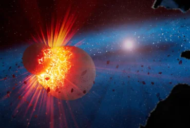 webb telescope finds evidence of mars sized planets colliding around young stars Astronomers call it an extreme debris disk: a violent stage that only around 1% of young stars appear to show any trace of, even though theory predicts it should be more common. A new survey using NASA's James Webb Space Telescope doesn't resolve that gap, but it does begin to reveal what happens inside these uncommon, dust-filled systems. Some of them appear to be the wreckage left behind when Mars-sized worlds slammed into one another.